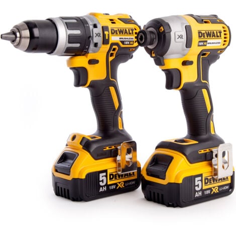 DeWalt DCK266P2 18V XR Brushless Combi Drill and Impact Driver Twin Kit