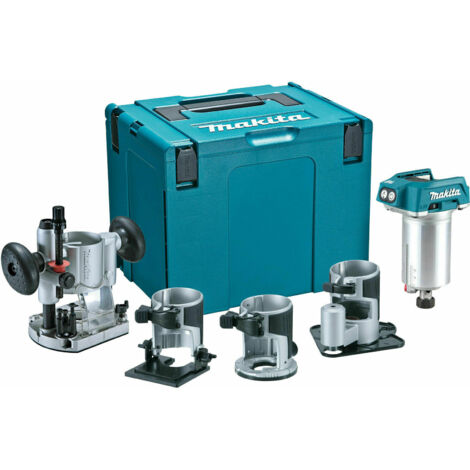Makita DRT50ZJX3 18V LXT Brushless Router/Trimmer with Extra Bases (Body Only)