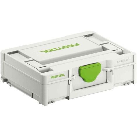 Festool 204840 Systainer 3 SYS3 M 112 Toolbox Case Sleek Durable Carry Case T-loc