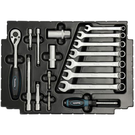 Makita E-08713 120pc General Maintenance Set in a Makpac Case