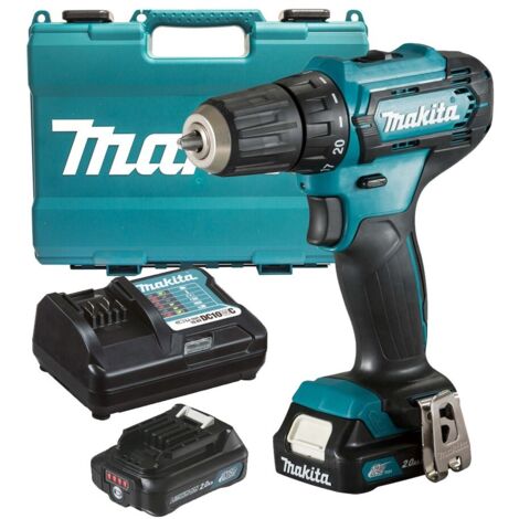 Makita DF333DWAE 12v MAX CXT Drill Driver Kit - 2 x 2ah Batteries, Charger and Case