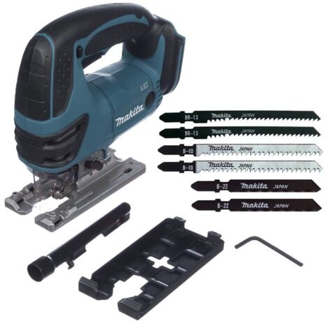 Makita DJV180ZX 18v Top Handle Jigsaw LXT Lithium Cordless + 6x Blades DJV180Z