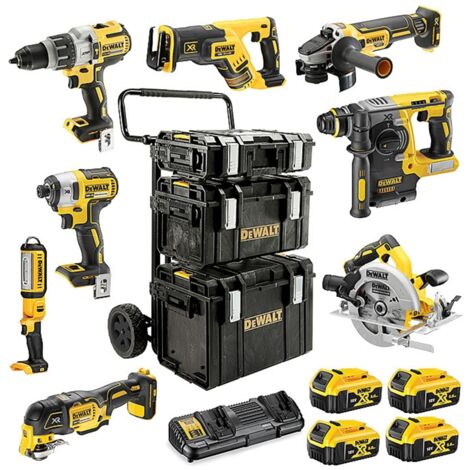 Dewalt DCK853P4 18V 8 Piece Brushless Powertool Kit (4 x 5.0Ah)