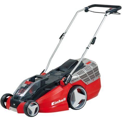 Einhell 3413130 GE-CM 43 Li M Kit 36V (Twin 18V) Brushless 43cm Lawn Mower - 2 x 4.0Ah Batteries