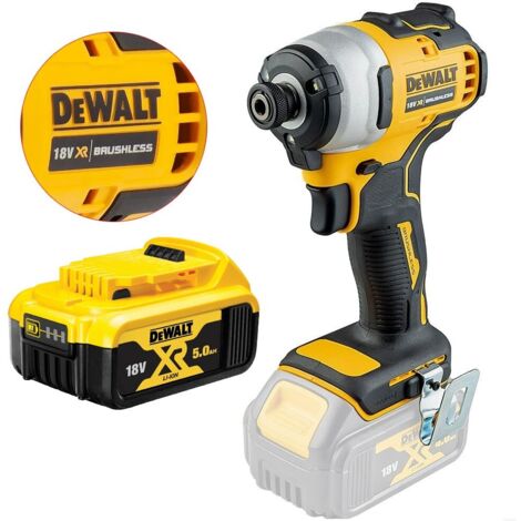 Dewalt DCF809N 18V Brushless Impact Driver & 5.0ah Battery (1/5)