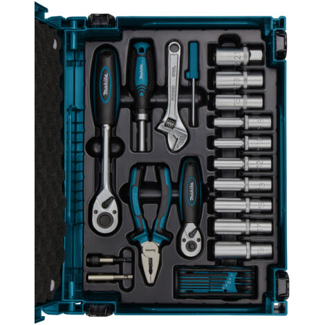 Makita E-11542 87pc Mechanics Tool Set in Makpac Case