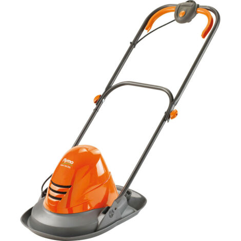 Flymo Turbo Lite 250 Hover Metal Blade Lawnmower Orange (1/5)