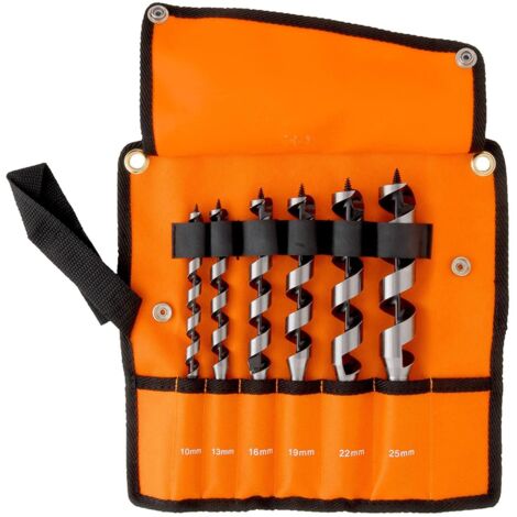 Bahco 9526 Combination Wood Auger Bit Set, 6 Piece 10-25mm BAH9526S6