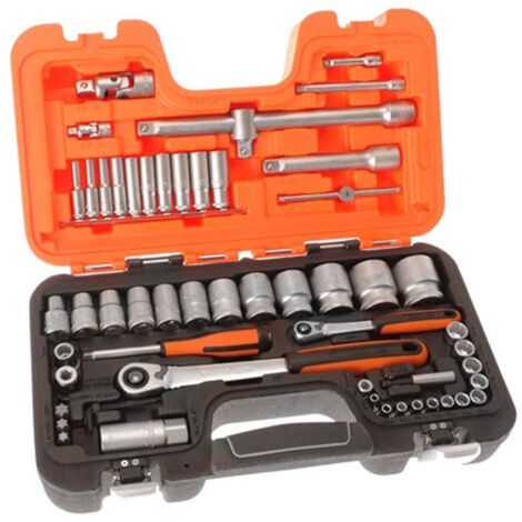 Bahco S560 56pc 1/4" & 1/2" Drive Socket Set