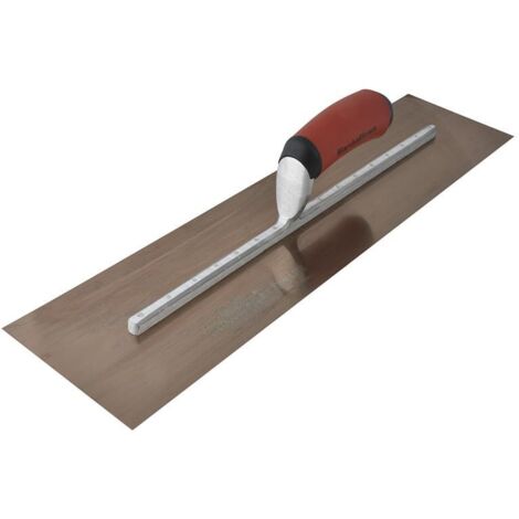 Marshalltown MXS205GD MXS205GD Golden Stainless Steel Finishing Trowel DuraSoft 20 x 5in M/TMXS205GD