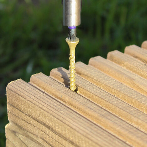 Timco C2 Deck-Fix Premium Decking Screws Green Tubs of 250 - Select Size - 4.5x75mm