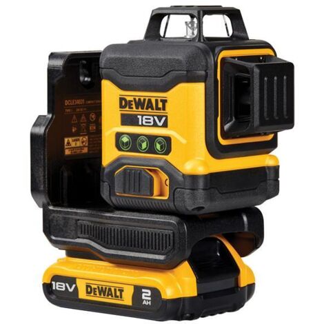 Dewalt DCLE34031D1 18V XR 3x360 Compact Green Laser Kit
