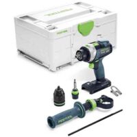 Festool 577224 Cordless Precussion Drill Quadrive TPC 18/4 I-Basic Naked in Systainer