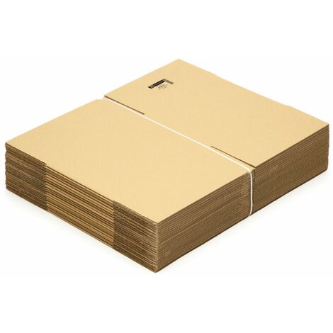 30 x Faltkartons (430 x 310 x 300/200 mm) stabil 2-wellig Versandkarton