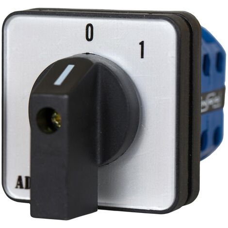 Universal-Nockenschalter 0-1 Drehschalter Wechselschalter 16A 230/400V 1 Phase 2 Positionen