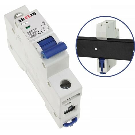 Leitungsschutzschalter 16A 230/400V - 1-polig Sicherungsautomat DZ47-63 C16