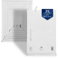 50 Luftpolster-Versandtaschen I9 I/9 320x450mm (Außenmaß) DIN A3+ Weiß