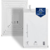 100 Luftpolster-Versandtaschen G7 G/7 250x350mm (Außenmaß) Weiß