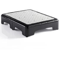 Vounot – Marchepied antidérapant 45x35cm – Charge maximale 180kg – 10 pieds en caoutchouc – Surface avec trous de drainage – Usage intérieur et extérieur