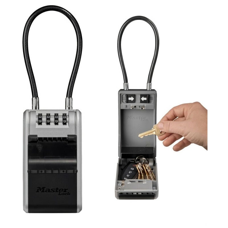 Coffre à clés Master Lock 5900EURD pour téléphone portable avec serrure à  combinaison