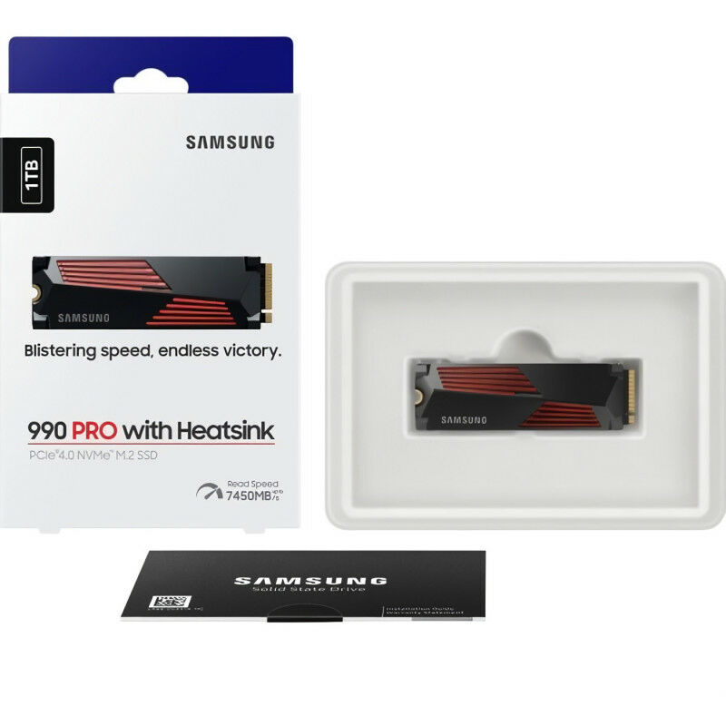 Disque dur ultra rapide 2 To SSD M.2 PCI-Express Nvme Samsung 990 PRO  (mémoire