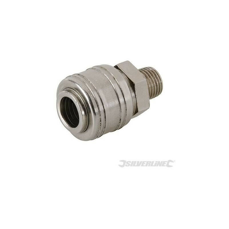 SILVERLINE Coupleur rapide Euro filetage pour tuyau air comprimé