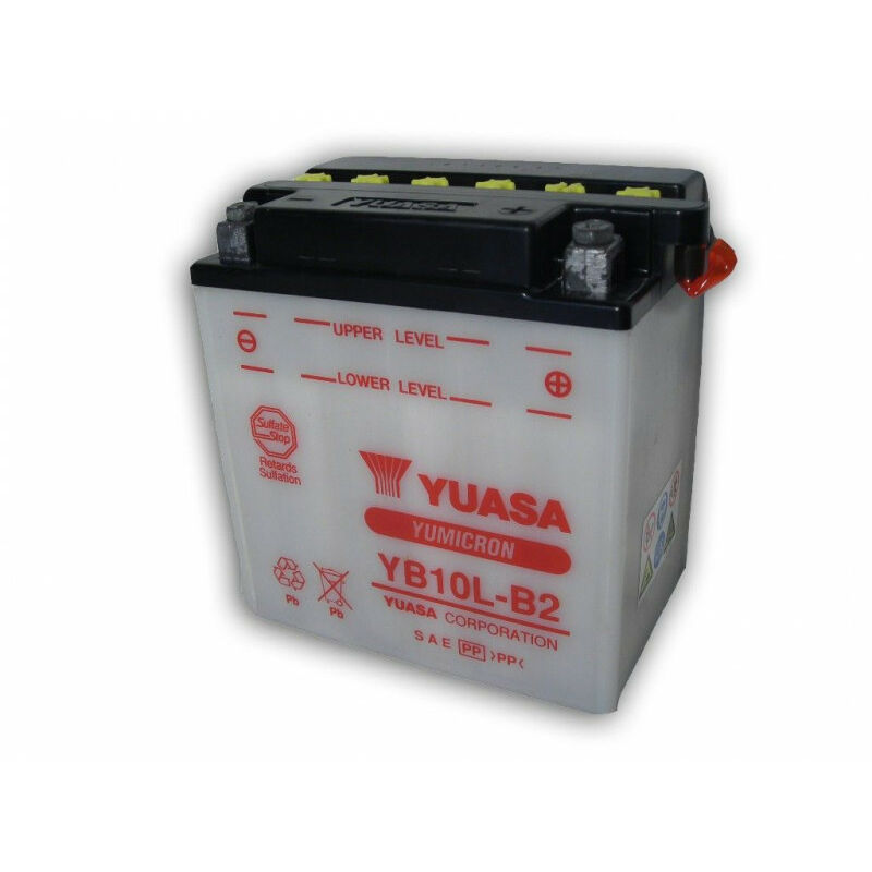 Batterie moto YUASA 12V 7Ah sans entretien YT7B-BS / GT7B-BS