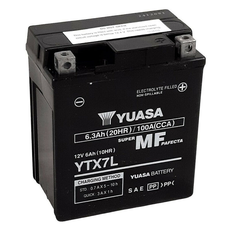 Batterie gel moto YUASA - 12V 10Ah - sans entretien -YTX12