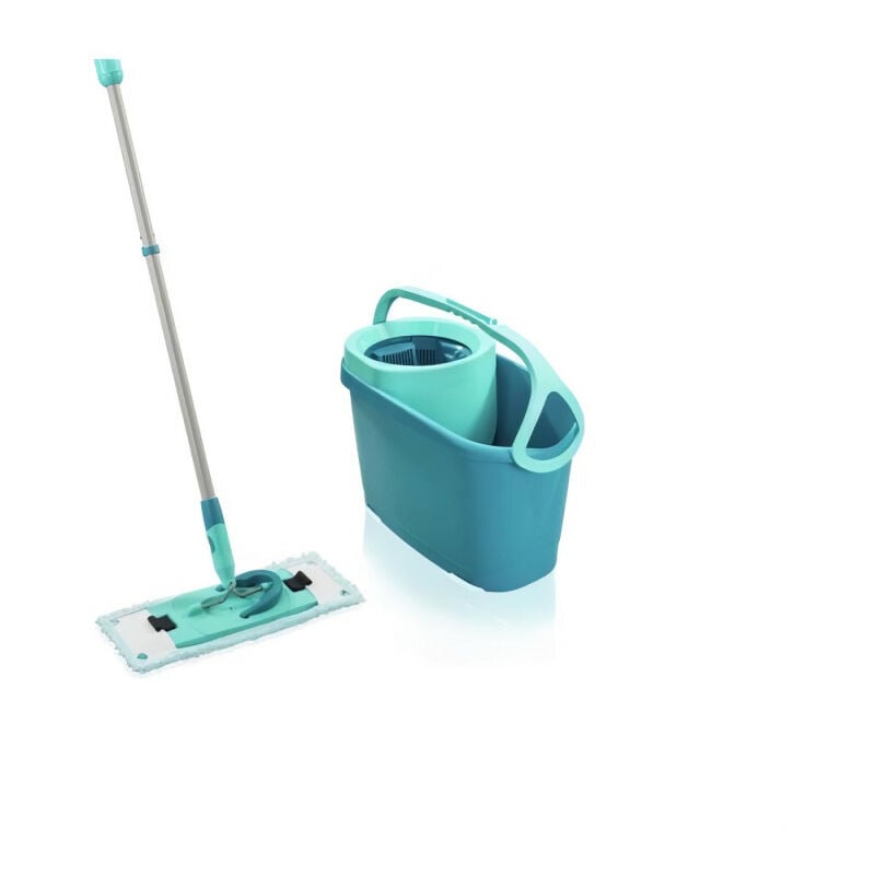 Leifheit Clean Twist Mop Ergo mobile seau et système de lavage Réservoir  unique Bleu
