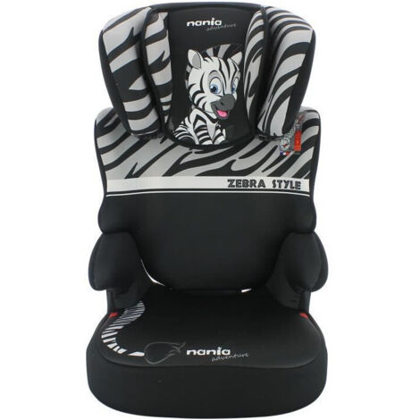Rehausseur NANIA BEFIX - Isofix - Groupe 2/3 (15-36Kg) - Avec dossier - Tetiere réglable en