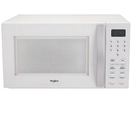 Micro Ondes Whirlpool Mwo Wh L Programmateur Lectronique Blanc