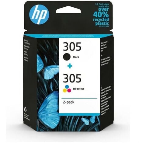 HP 300 Cartouche d'Encre Noire Authentique (CC640EE) 