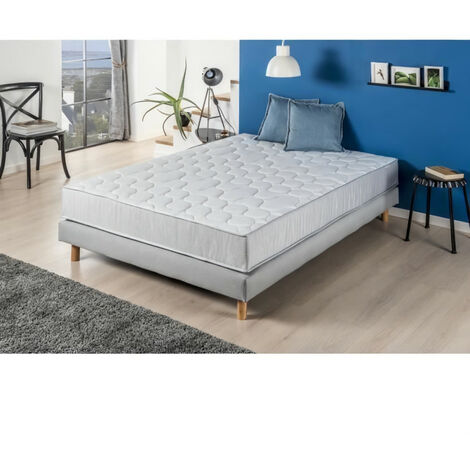 Matelas SPRINGMAX 140x190 - DEKO DREAM - 580 ressorts ensachés - 19 cm