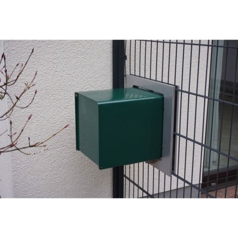 Boîte Aux Lettres Burg-Wachter 509 Anthracite – ENDOMMAGÉE, Pour Pièces Détachées