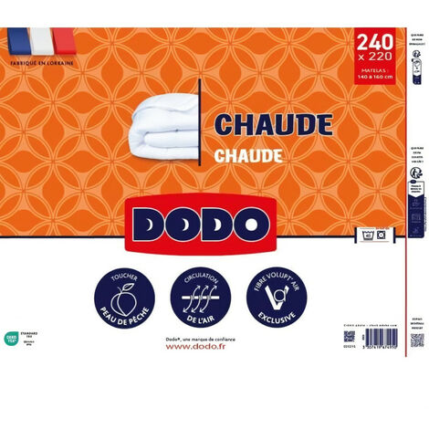 Couette Toucher Duvet Chaude 220x240 cm - DODO