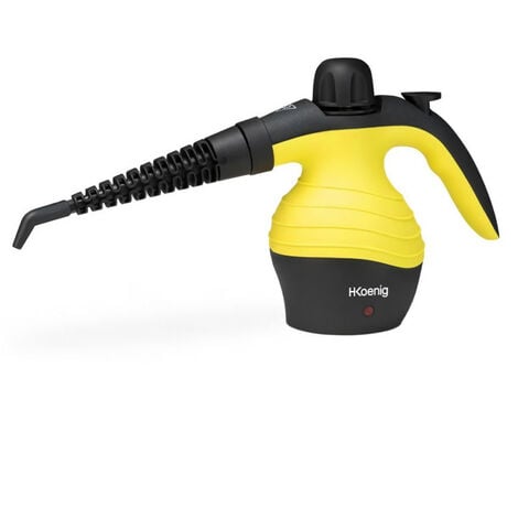 Nettoyeur vapeur a main HKoeNIG - 4.2 bars max - Capacité 300 ml - Jaune