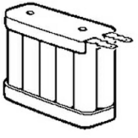 Batterie 6V 600mAh NiMh Pour Tableau D'affichage STRAMATEL