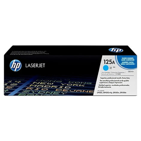 HP 125A Cartouche de toner cyan LaserJet authentique (CB541A) pour HP Color LaserJet CM1312/CP1215/CP1217/CP1515/CP1518