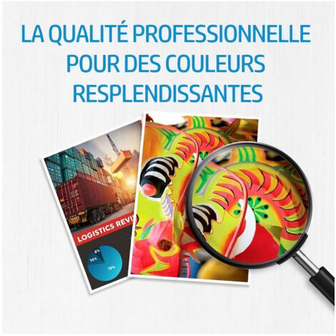HP 125A Cartouche de toner cyan LaserJet authentique (CB541A) pour HP Color LaserJet CM1312/CP1215/CP1217/CP1515/CP1518