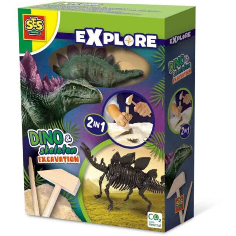 VICASKY Kit De Fouille Archéologique – 6 Modèles De Squelettes De Dinosaures à Construire – Activité éducative Et Créative