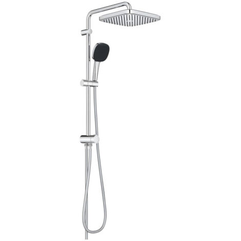 Colonne de douche avec inverseur manuel - Economie d'eau - GROHE Vitalio Comfort 250 - Chromé - 26698001