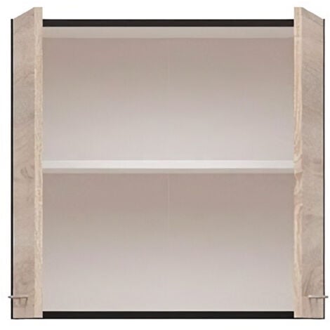 JUNONA Meuble haut 60 cm - 2 Portes - Chene sonoma