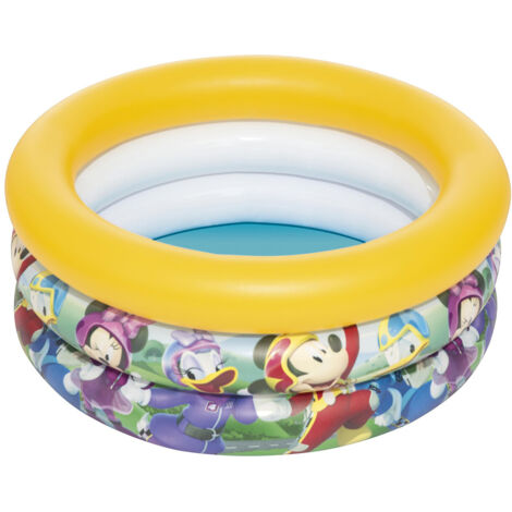 Disney Mickey Roadster Racers Piscine Pour Bebes 3 Boudins O 73 X 30 Cm