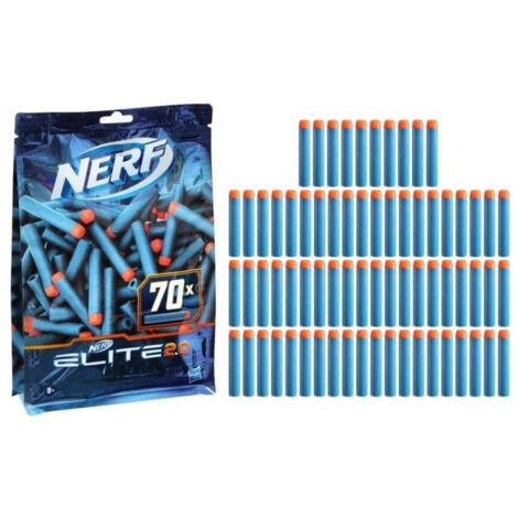 Nerf - Elite 2.0 - Recharge De 70 Fléchettes En Mousse Nerf Elite 2.0