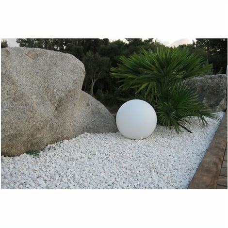LUMISKY - Boule lumineuse filaire pour extérieur LED - blanc BOBBY - Ø50cm culot E27