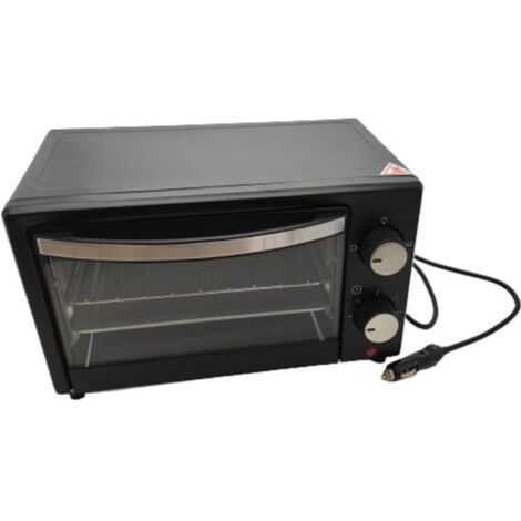 FOUR ELECTRIQUE 24V 300W 9L AVEC CABLE AC 90CM ET FUSIBLE
