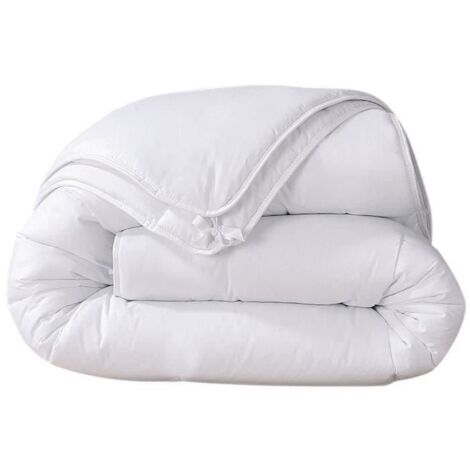 KYKHT Couette Toutes Saisons 140x200 Cm Vert - Mélange Coton Doux, Chaude Et Respirante, Lavable En Machine