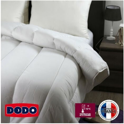 Couette 140x200 cm DODO CHAMPS DE LIN - Chaude - 450G/m² - Couette 1