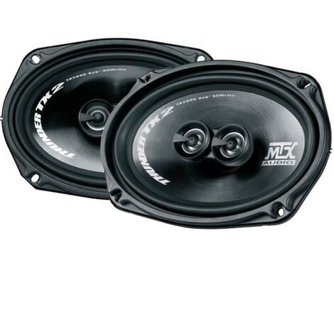 MTX TX269C Haut-parleurs voiture Coaxiaux elliptiques 6x9 15x23cm 2 voies 80W RMS 4O membrane polypropylene