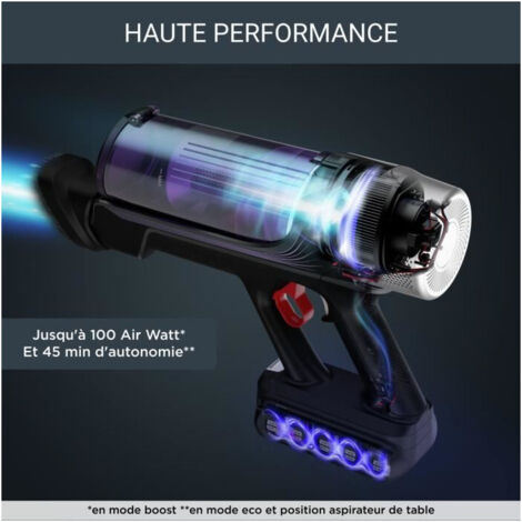 Aspirateur Balai Rowenta Sans Fil RH9638WO - 185W - 35 Min D'autonomie - Violet